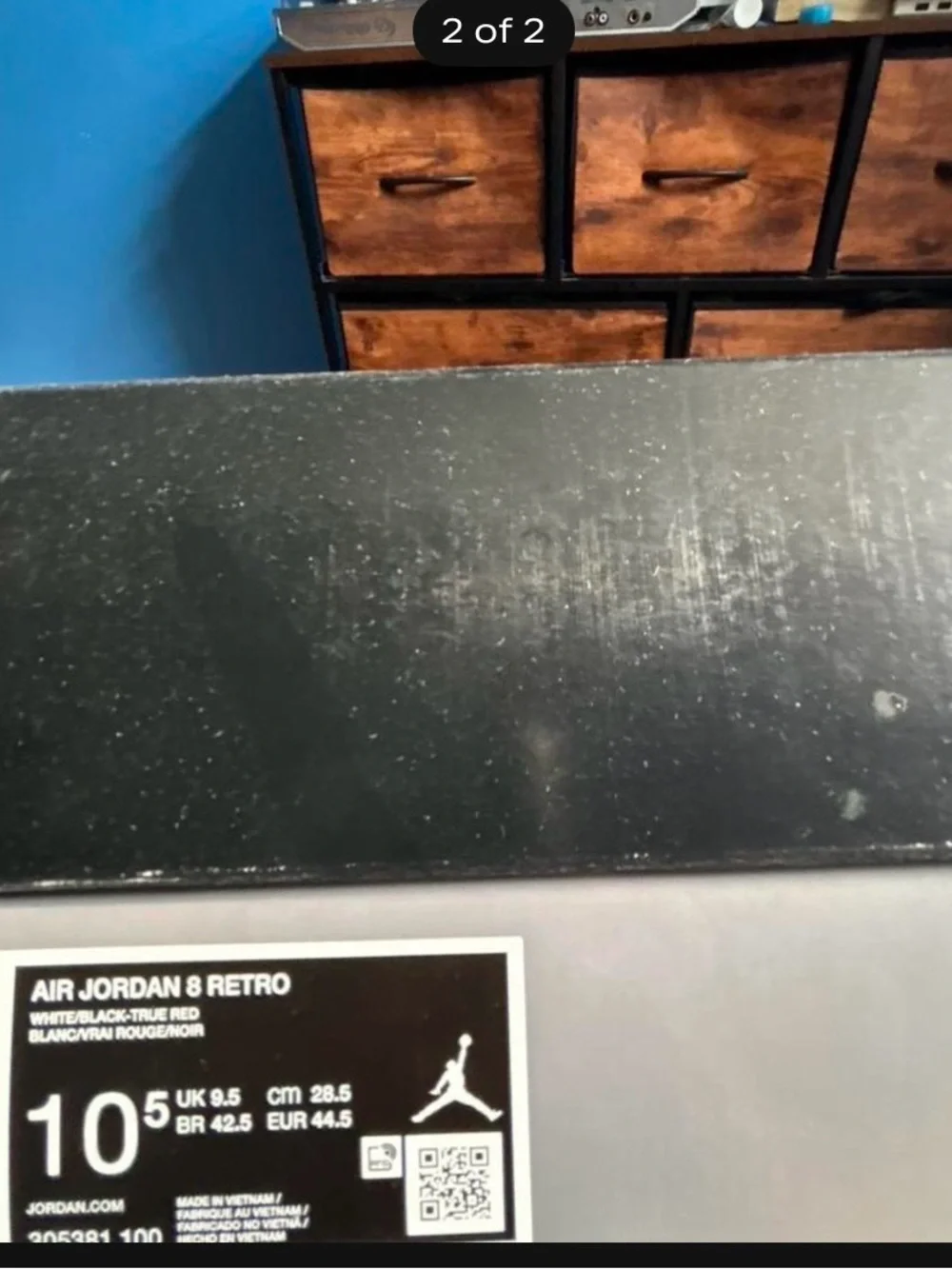 Jordan 8 Bugs Bunny 2025 size 10.5